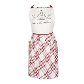 Household Kitchen Supplies Embellished Apron (Type: Style A, Color: As pic show)